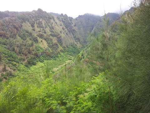 One of the valleys we zipped across